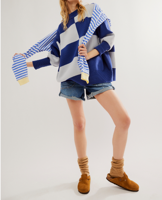 Checker Easy Street Tunic Blueprint Combo