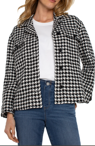 Boxy Shacket with Side Slits