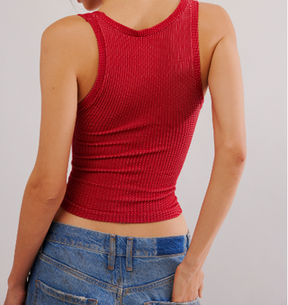 Clean Slate Tank / Red Dahlia