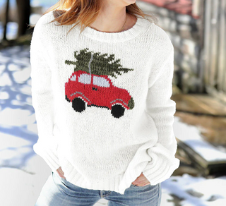 Happy Christmas Crew Chunky / Pure Snow