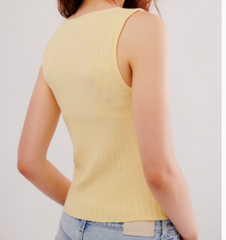 Tilly Vest / Mellow Yellow