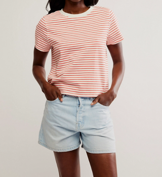Everyday Tee Stripe / Ivory Combo