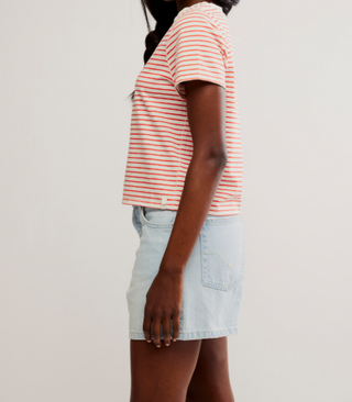 Everyday Tee Stripe / Ivory Combo