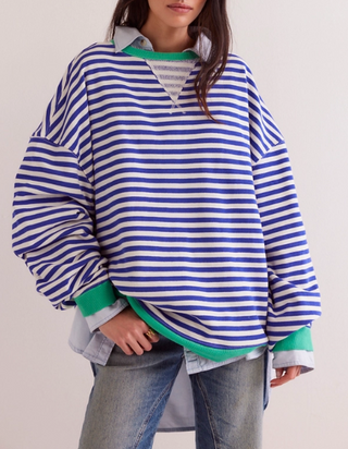 Classic Stripped Crew / Sand Dollar Combo