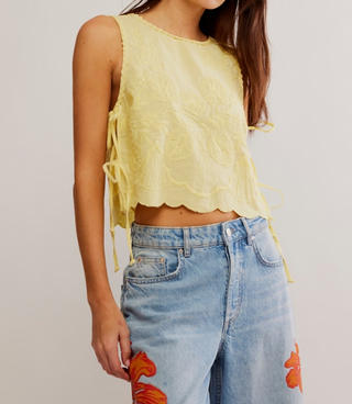 Faded Gardens Tank / Summer Lemonade