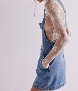 Edie Denim Skirtall / Nimbus