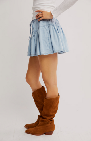 Roselle Denim Mini / Going Steady