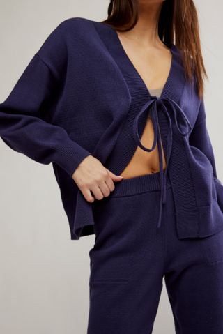 Solar Sweater Set / Peacoat