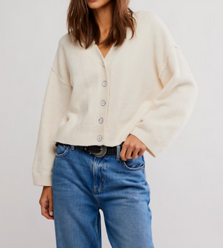 Cool of the Night Cardi / Ivory