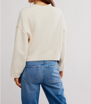 Cool of the Night Cardi / Ivory