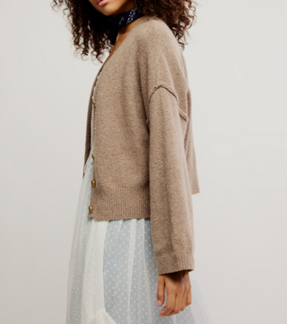 Cool of the Night Cardi / Mocha Melange
