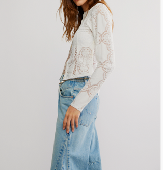 Jae Knit Long Sleeve / Sugar Swizzle