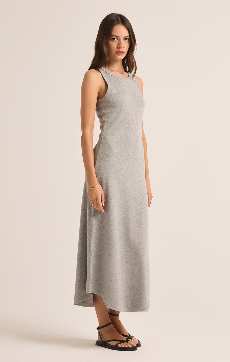 Goodwin Midi Dress / Heather Grey