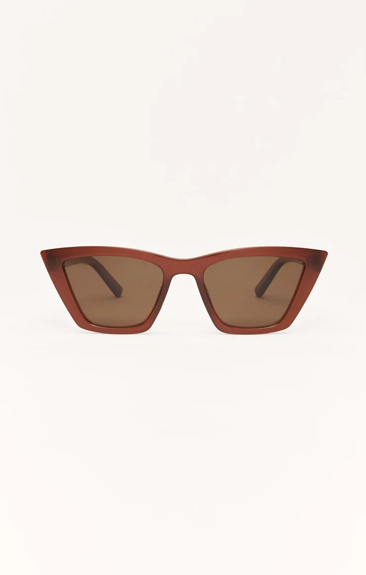 Villa Polarized Sunglasses / Chestnut - Brown