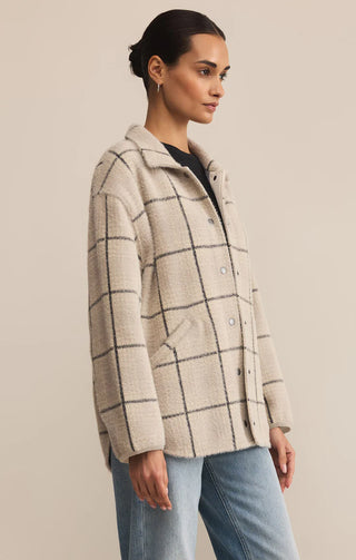 Bronx Plaid Jacket / Frost