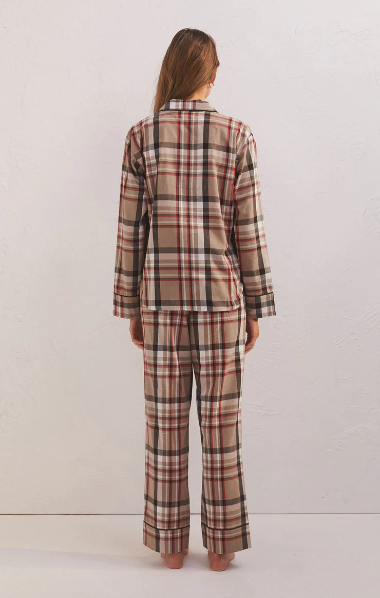 Load image into Gallery viewer, Dreamer Plaid PJ Set
