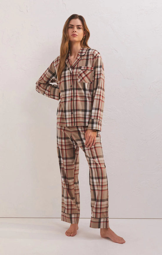 Load image into Gallery viewer, Dreamer Plaid PJ Set
