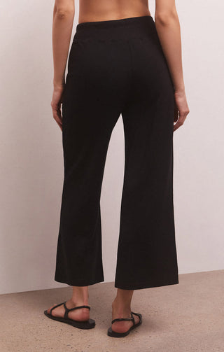 Jet Set Modal Fleece Pant Black