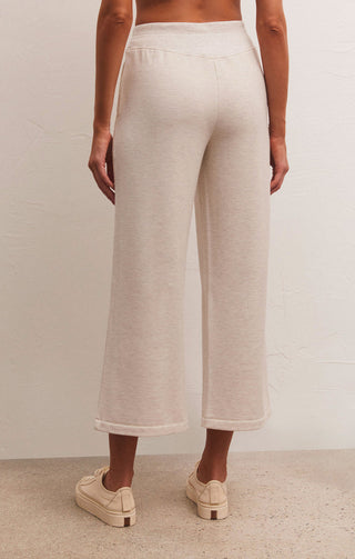 Jet Set Modal Fleece Pant Light Oatmeal