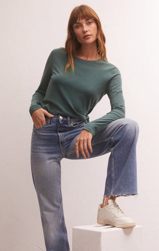 Modern Slub Tee Calypso Green