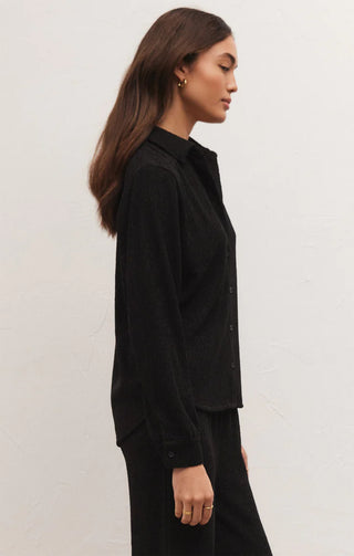 Lyrical Crinkle Knit Shirt