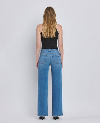 High Rise Wide Leg Jeans