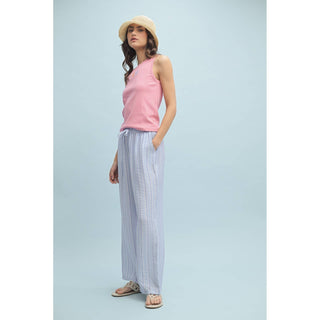 MARINE EMBROIDERED TANK TOP