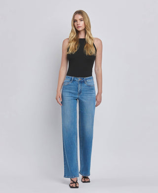 High Rise Wide Leg Jeans