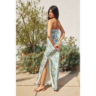 Stolen Love Strapless Bias Cut Maxi Dress