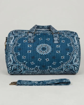 Bandana Duffel Bag / Navy Blue