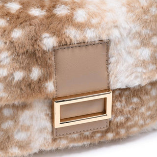 Beverly - Faux Fur / Fawn Natural
