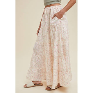 Ditsy Floral Maxi Skirt