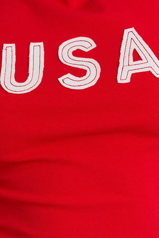 CAP SLEEVE USA BABY TEE