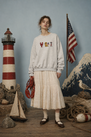 Patriotic Retriever Sweatshirt