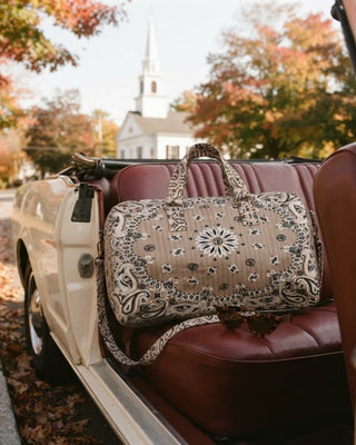 Bandana Duffel Bag / Tan