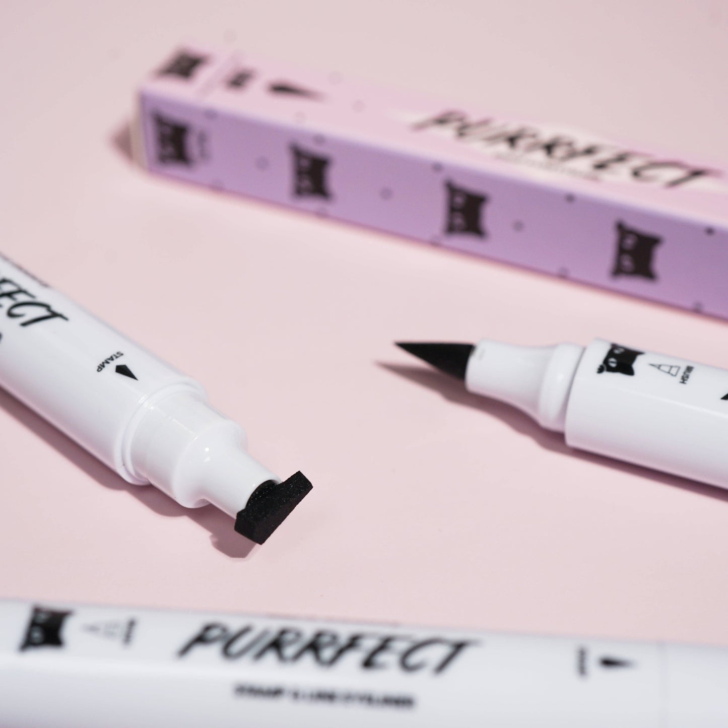 PURRFECT Stamp & Line Eyeliner - Black