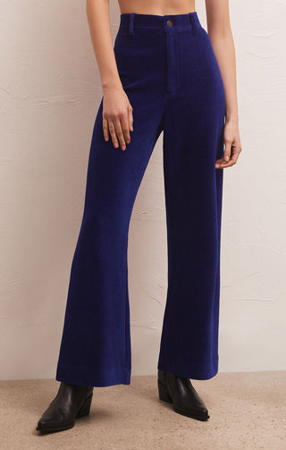 Prospect Knit Cord Pant Sapphire Blue