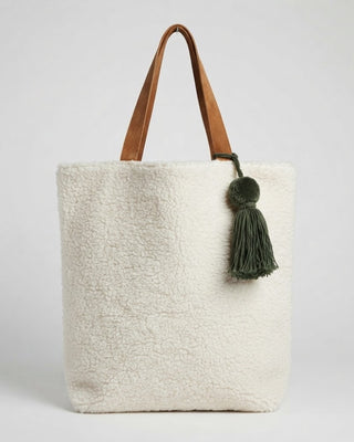 Tree Skiing Tote / Ivory