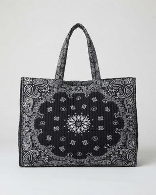 Bandana Tote Bag / Black