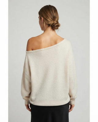 Bailey Boat Neck Pullover / Oatmeal