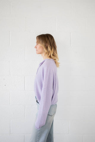 Lavender Piper Cardigan