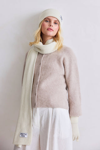 Recycled Bottle Beanie - Winter White