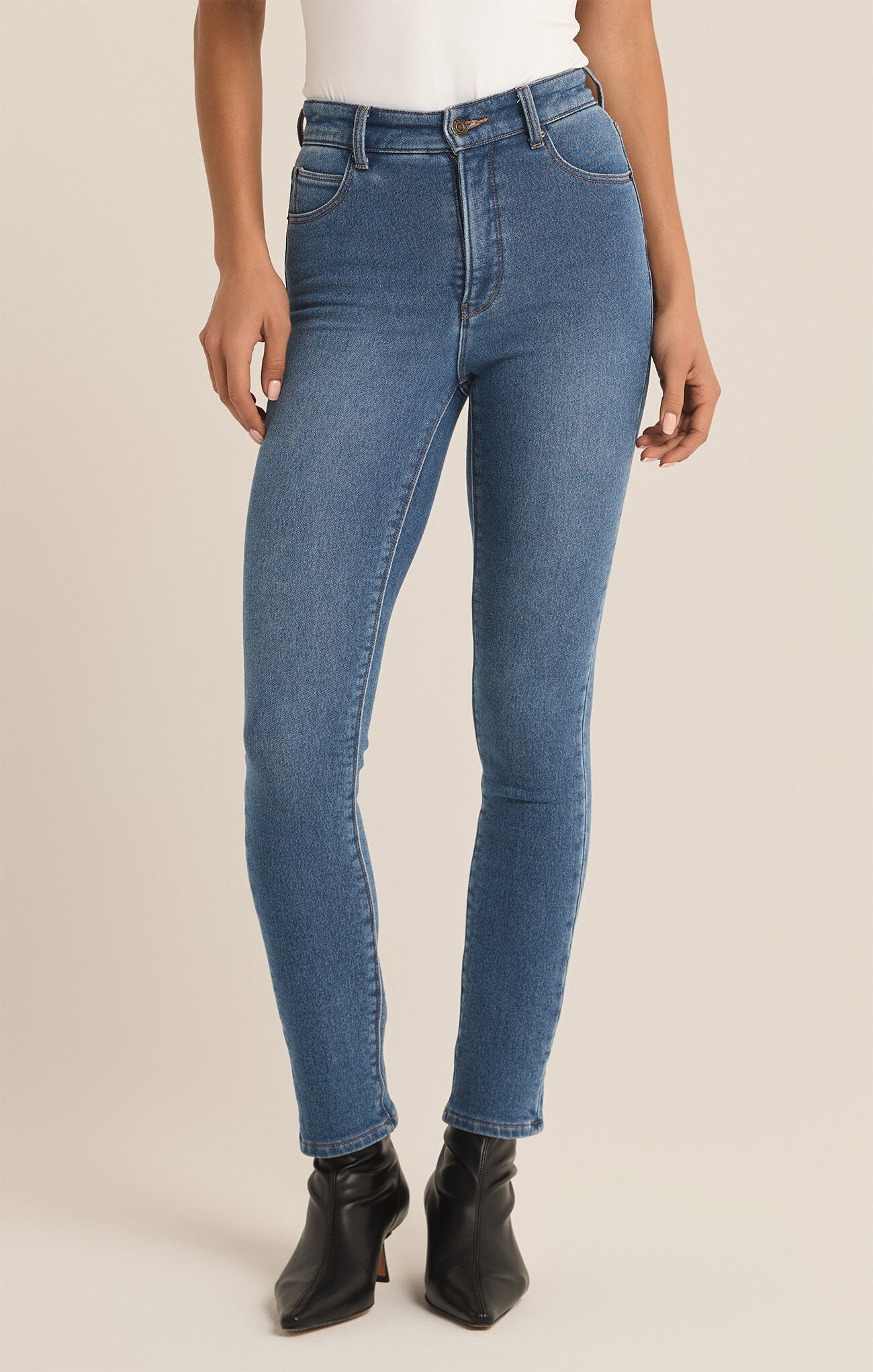 Ava Skinny Ankle Denim Pant / Vintage Indigo