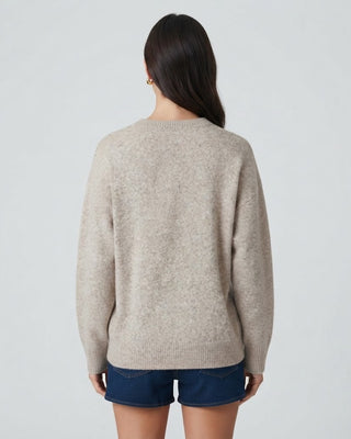 Fishing Bear Sweater / Taupe