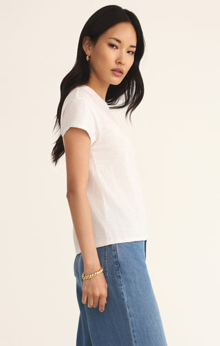 Modern Slub Tee / White