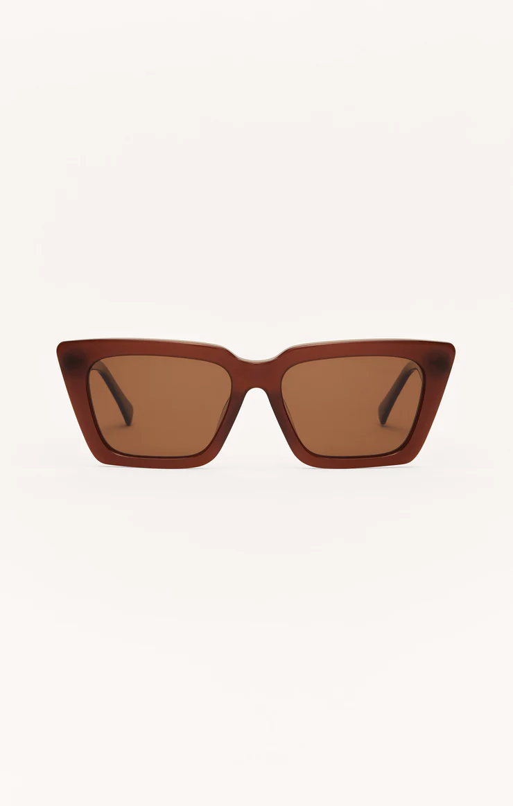 Feel Good Polarized Sunglasses / Chestnut Brown