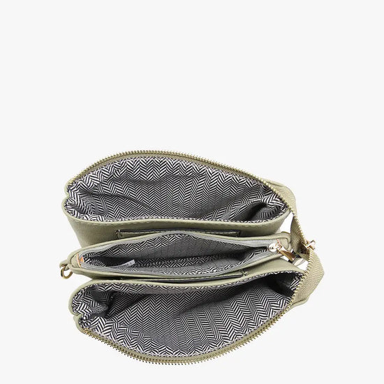 Riley Crossbody Wristlet Sodalite