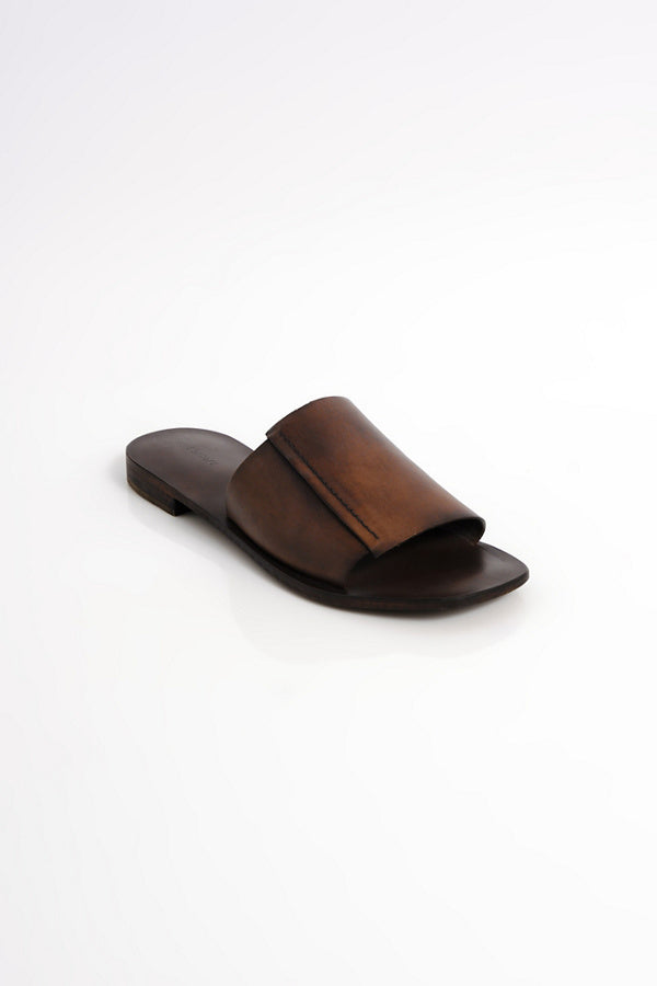 Verona Slide Sandal / Ember