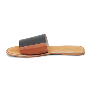 Bonfire Slide Sandal / Tan/Black