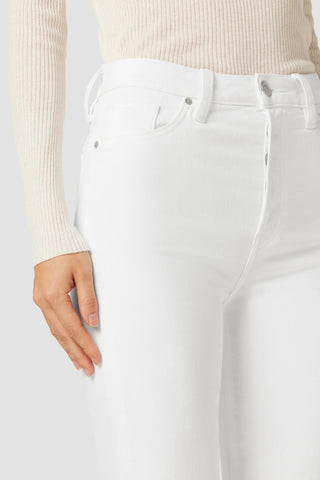 Faye Ultra High Rise Bootcut White